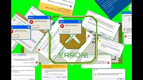 Image result for Green Screen Error Windows 1.0