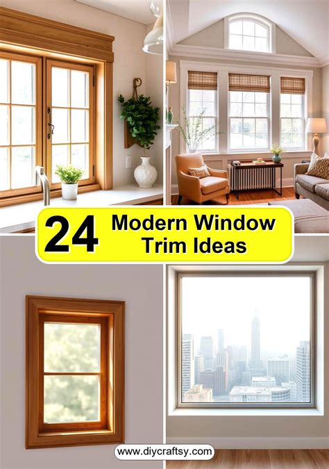 24 Modern Window Trim Ideas to Elevate Home Architecture
