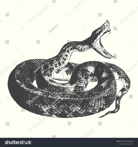Image result for How to Draw a Python Snake Open Mouth Wide-Open