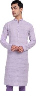 Tesmare Men Self Design Straight Kurta - Buy Tesmare Men Self Design ...