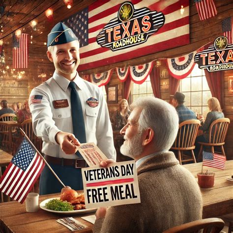 Texas Roadhouse Veterans Day 2025: Free Meal & Discounts