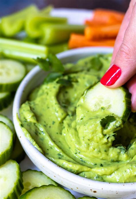 Creamy Avocado Dip Recipe 4 Ingredients 5 Minutes! - WonkyWonderful