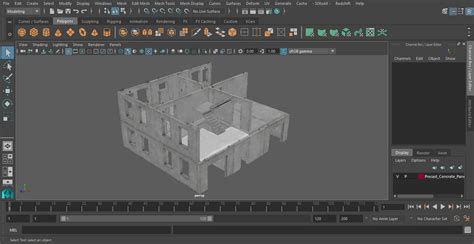 3D Precast Concrete Panel House model | 3D Molier International