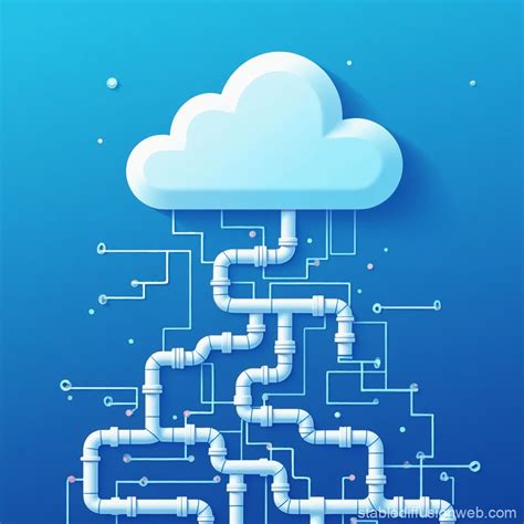 Pipeline to Cloud Metaphor | Stable Diffusion Online