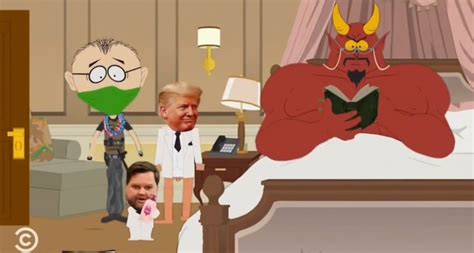 JD Vance Reacts to ‘South Park’ Humiliation as Trump’s Manbaby Minion