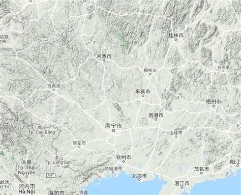 广西旅游地图·广西地图全图高清版-云景点