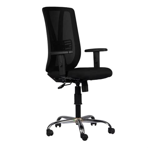 Meteor Mesh Medium Back chair chrome Base - Executive Chair | JFA Furniture