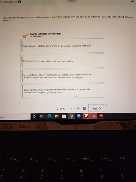 Answered: Place the following sentences in… | bartleby