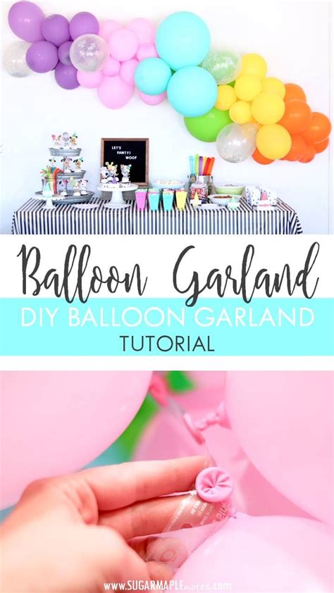 Image result for Balloon Garland Tutorial Using Balloon Tape