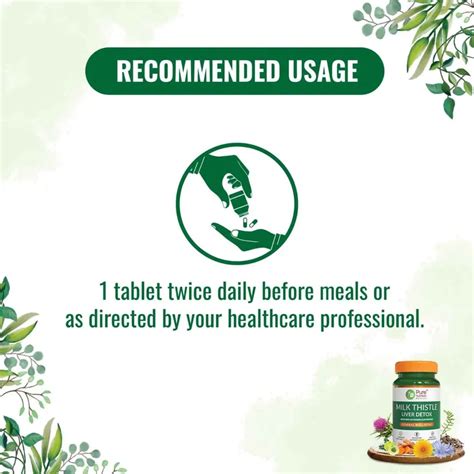 Buy Pure Nutrition Milk Thistle Liver Detox 1100 mg, 60 Tablets | Fatty ...