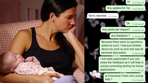 తల్లి అయ్యారు కాబట్టి CMO పోస్ట్ ఇవ్వలేం..ఇంటర్వ్యూలో మహిళకు షాకిచ్చిన ...