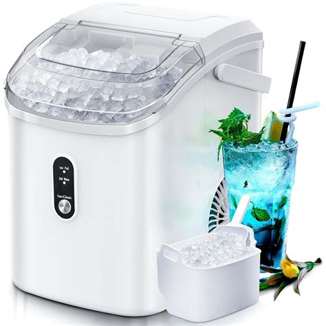 Amazon.com: Nugget Countertop Ice Maker with Soft Chewable Pellet Ice ...
