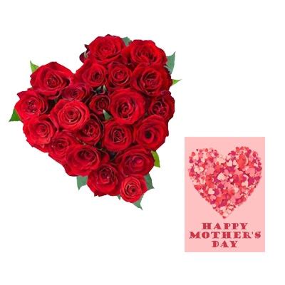 Send Yellow Roses Bouquet With Mothers Day Card Online in Kerala Same ...