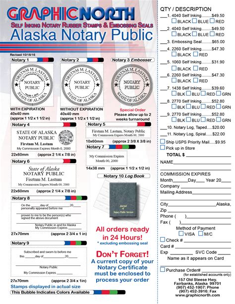 Notary Stamps - Graphic North