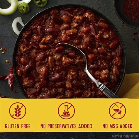 Stagg Dynamite Hot Chili with Beans - 15 oz Canned Chili | Authentic ...