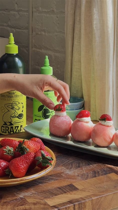 Strawberry Mochi Ice Cream