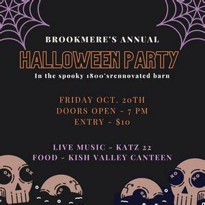 Happy Brookmere Halloween Party + KISH Valley Canteen & Catering ...