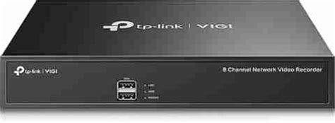 TP-Link VIGI NVR1008H VIGI 8 Channel NVR 80 Mbps Video Access Bandwidth ...
