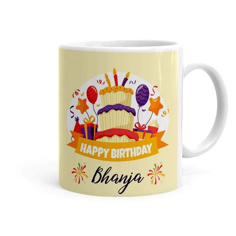 Buy Khakee Happy Birthday Bhanja Theme Coffee Mug (325ml) - Birthday ...