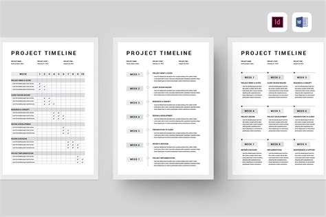 43+ Free Microsoft Word Timeline Templates Docx - Great Research