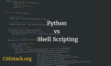 Image result for Python Shell Script