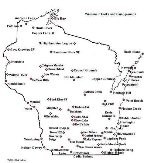 Wisconsin State Campgrounds Map: Find Your Perfect Spot