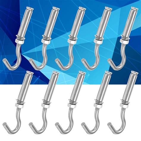 Glomora M8 Expansion Hook (10-Pack), Stainless Steel Open India | Ubuy