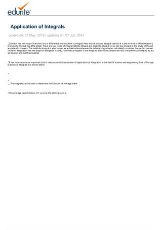 Image result for Application of Integrals ASP.N Classes