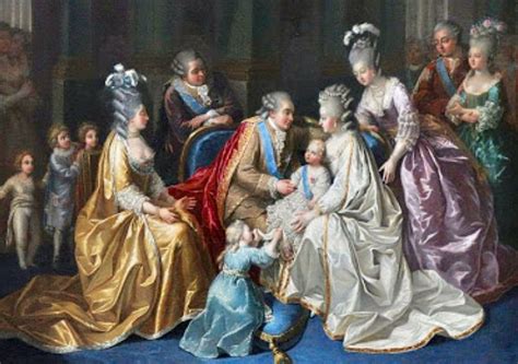 La familia Real,Luis y María Antonieta,con el primer Delfín y Madame ...