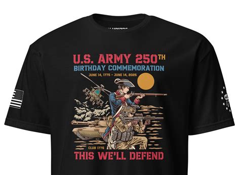 U.S. Army 250th Birthday T-Shirt - Defender Magazine