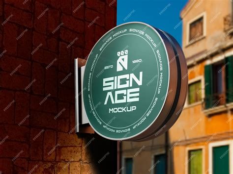 Image result for Circular Advertising Signs