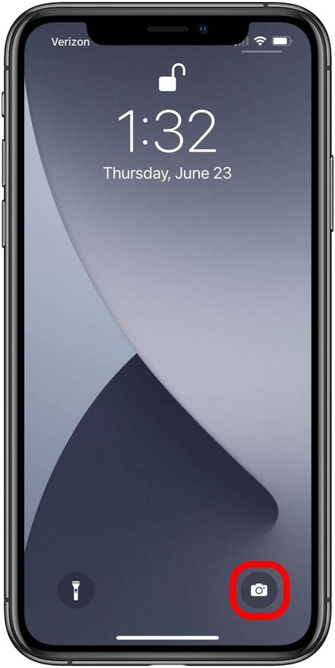 Image result for iOS Camera Icon On Lock Screen