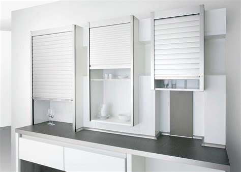 Depth Of Rolling Shutter In Kitchen