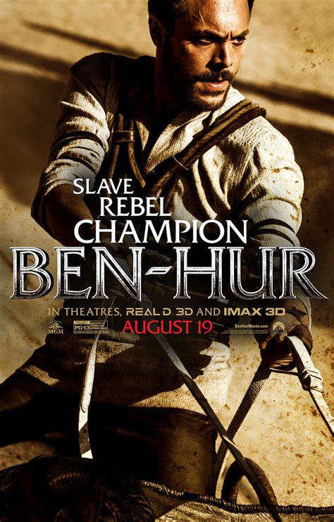 Ben-Hur Cast: Meet the Leads on New Character Posters