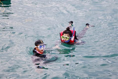 三亚洲际酒店体验自由潜 水下拍摄 特缔思潜水 自由潜 三亚潜水