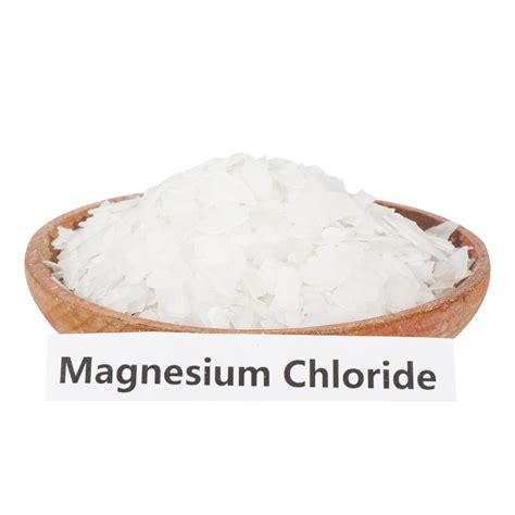 Magnesium Chloride Hexahydrate White Flake/White Prills/Anhydrous ...