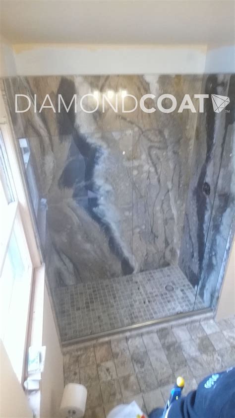 Custom epoxy shower walls! Find out more at countertopepoxy.com ...