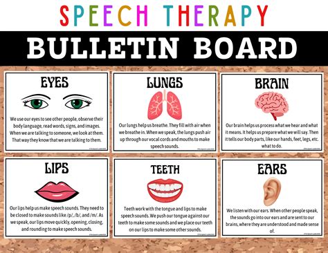 Speech Therapy Bulletin Board
