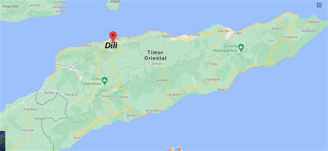 ¿Dónde está Dili - ¿Dónde está la ciudad?