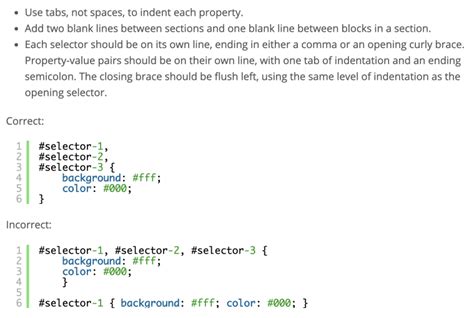 Image result for CSS Style Guide Example