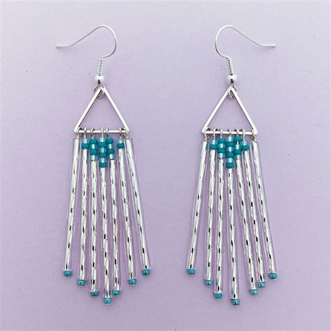 Image result for Bugle Bead Earring Tutorial