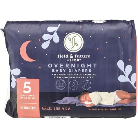 Field & Future by H-E-B Baby Overnight Diapers - Size 5 - Shop Diapers ...
