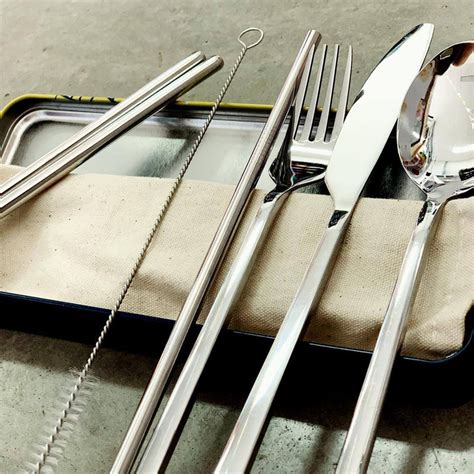 Image result for Reusable Cutlery Set