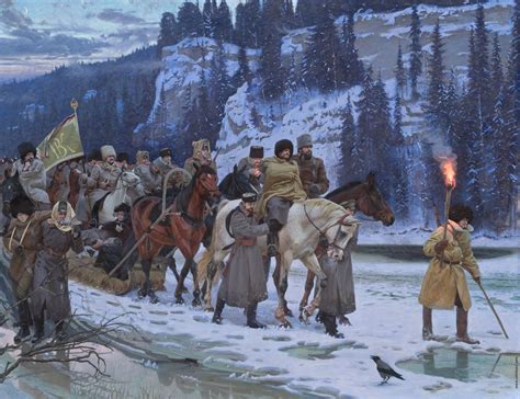 ПЕРЕХОД КАППЕЛЕВЦЕВ ПО ЛЬДУ ЧЕРЕЗ БАЙКАЛ. ВЕЛИКИЙ СИБИРСКИЙ ЛЕДЯНОЙ ПОХОД