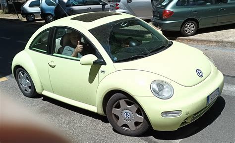 Lime Green Volkswagen Beetle