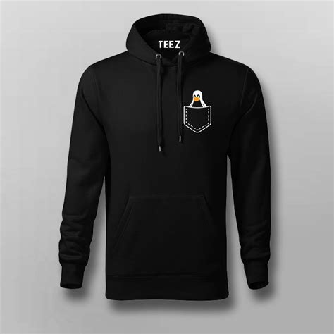 linux in the pocket Hoodies For Men – TEEZ.in