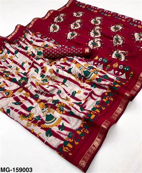 Rajyog Mangalgiri Vol 3 Soft Cotton Designer Leheriya Saree Collection