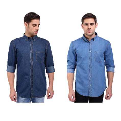Denim Shirts – swag Workstore