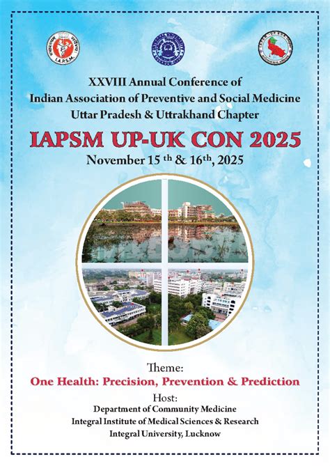IAPSM UP-UK Conference 2025: One Health Theme, Nov 15-16 - Studocu
