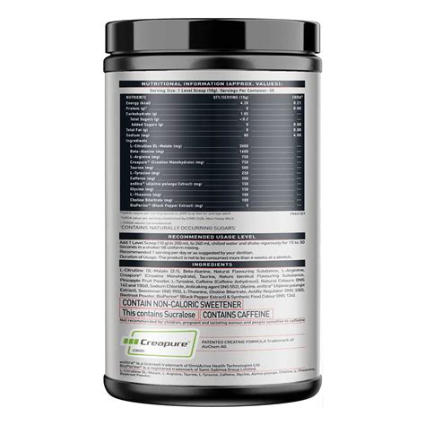MuscleBlaze Pre Workout WrathX, 500g – Swift Health Kart